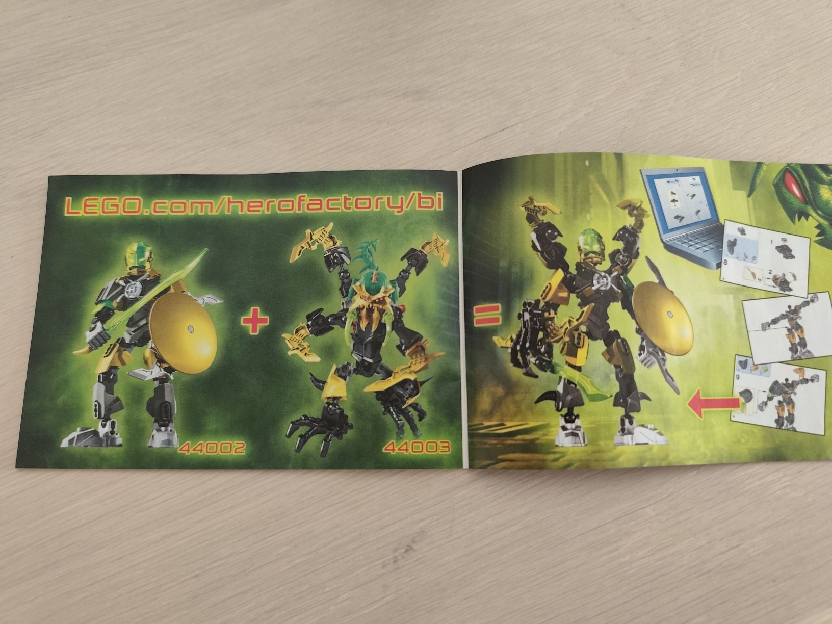 Lego Giocattoli: Lego 44002 Hero Factory – Nuovo (secondo la descrizione) da Zuckenriet venduto da bm2_88l9 3