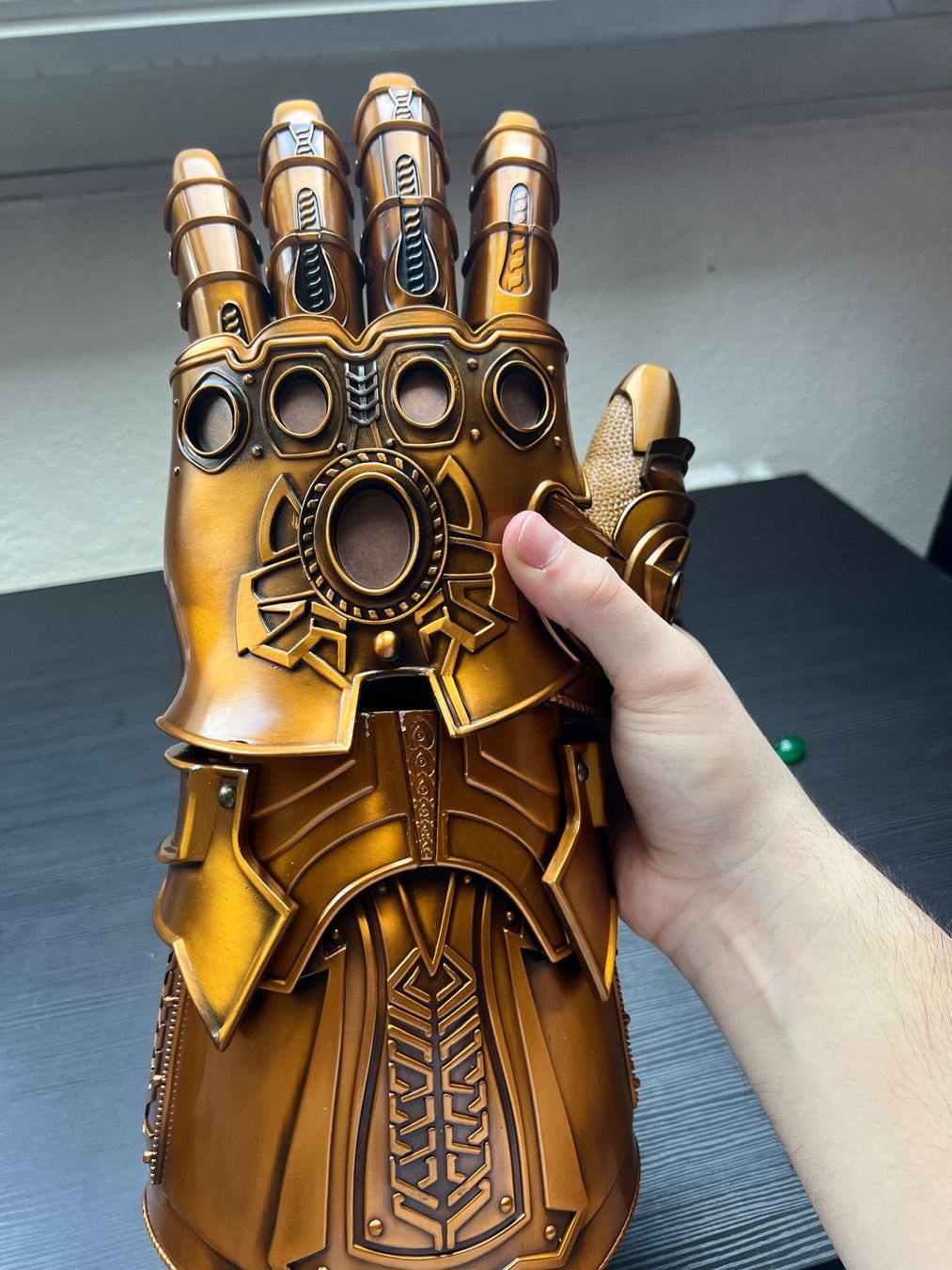 Marvel Statuette: Voll Metall Infinity Gauntlet Thanos Marvel – Nuovo e nell'imballaggio originale da Lohn-Ammannsegg venduto da JarvisSystem2.0 5