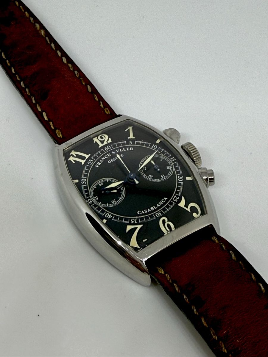 Franck Muller Orologi: Franck Muller Casablanca Chronograph Full set – Usato da Lugano venduto da Superstudiolugano 1