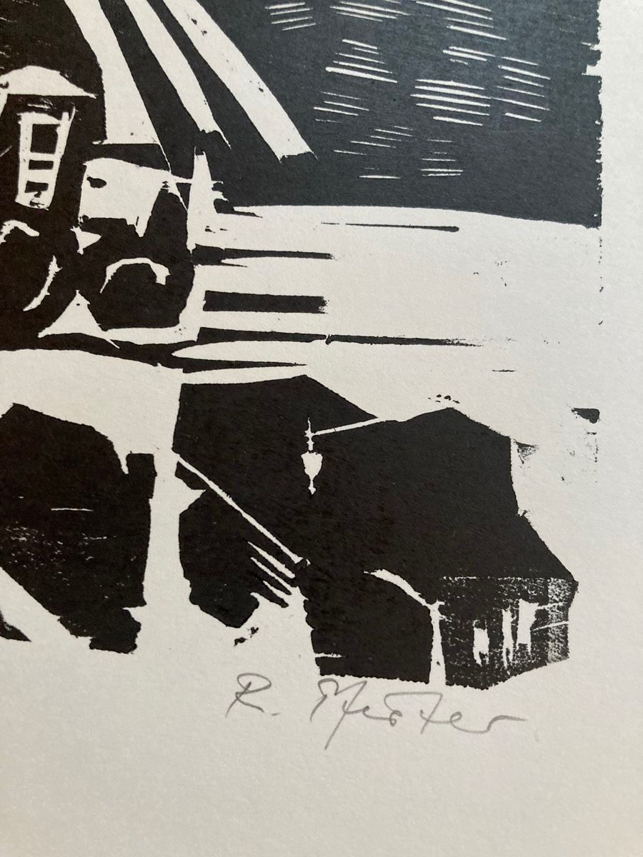 Grafica & Litografie: Ruedi Pfirter, Handsigniert – Usato da Herisau venduto da XenonSniper 1