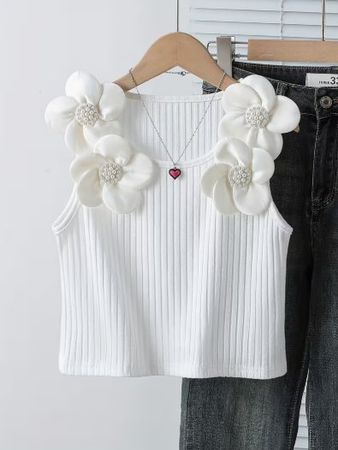 NEUES Stretch Crop-Top uni weiss Gr. S - 226032
