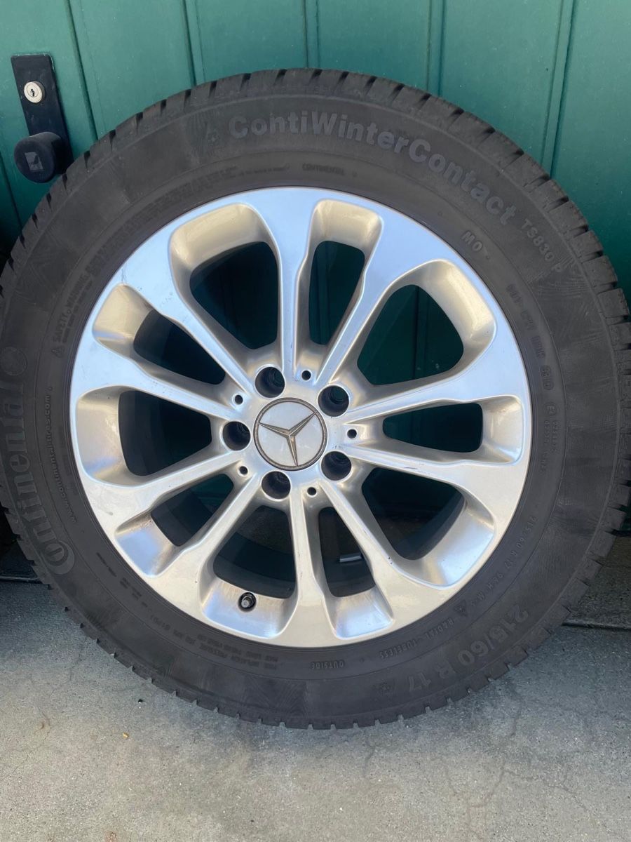 Pneumatici & Ruote complete: Winterkompletträder Mercedes GLA – Usato da Ballwil venduto da cin_v2ym 3