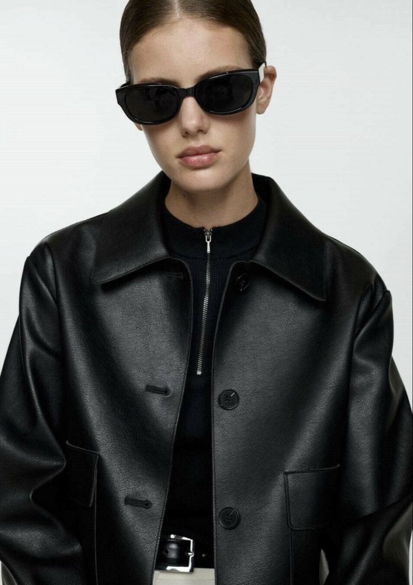 Mango Giacche: Kunstlederjacke Mango schwarz, Gr. S – Usato da Zürich venduto da nika_neko 3