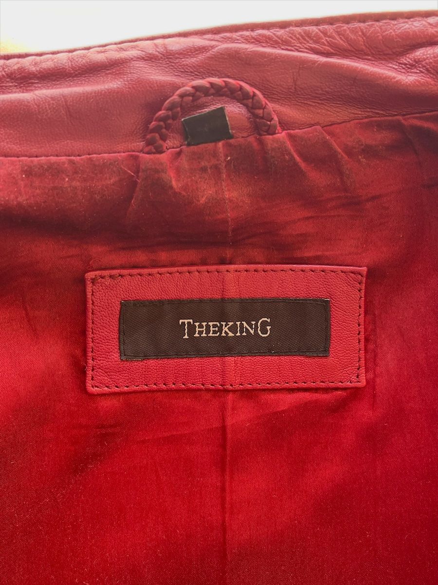 Jacken: Damen Lederjacke in Bordeaux rot – Gebraucht aus Benken SG von micksim 4