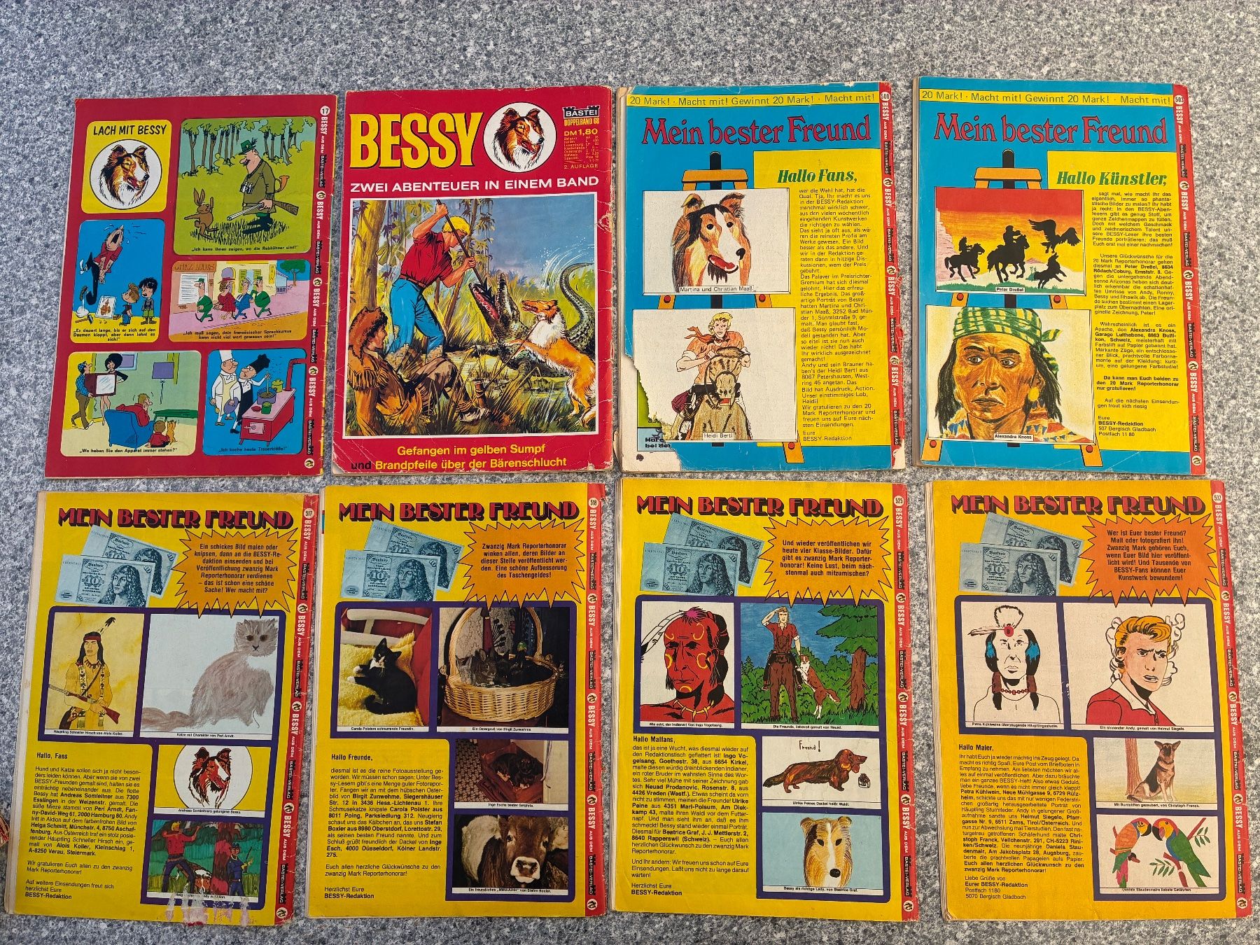 Fumetti: 19 BESSY Comics - Verlag Bastei – Usato da Reigoldswil venduto da Frog40 1