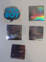 Panini FantaSticker / Sticker aus den 80er Lot Hologram 2