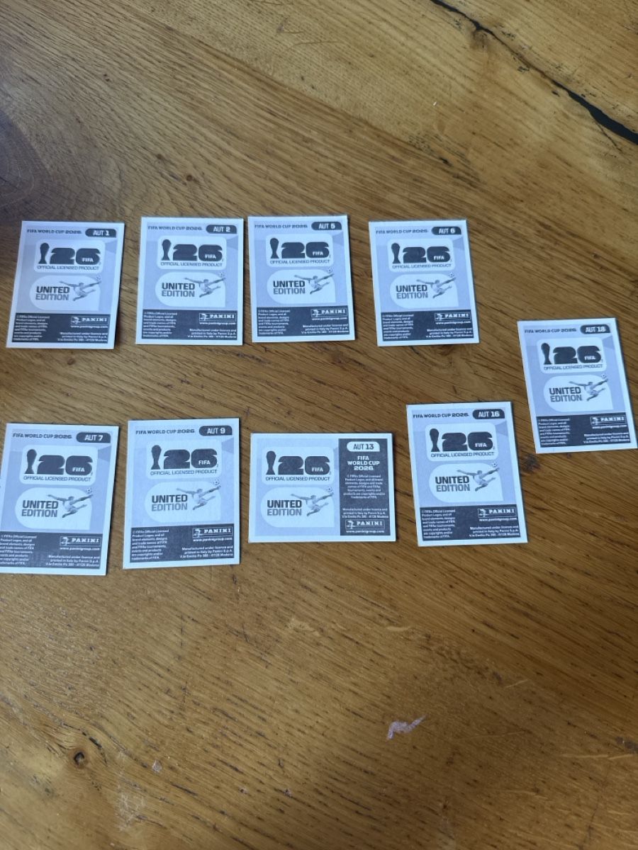 Panini Carte collezionabili: Panini 2026 9er Set AUT – Nuovo (secondo la descrizione) da Masein venduto da Buender45 1