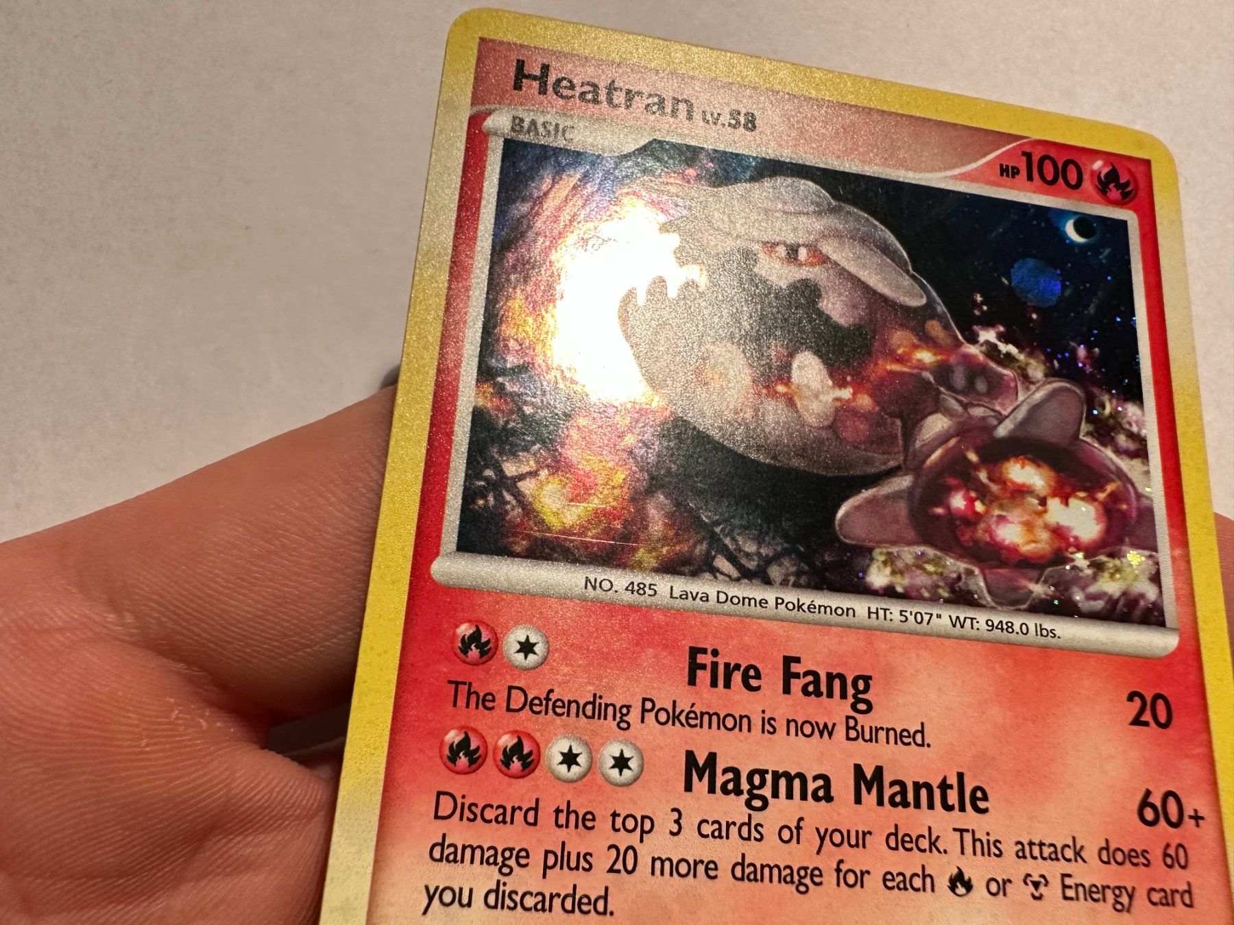Pokémon Carte collezionabili: Heatran holo Platinum Arceus EN – Usato da Hagendorn venduto da Pokecollectorch 2