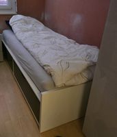 Ikea Bett mit 2 Schubladen inkl. Matratze und Lattenrost