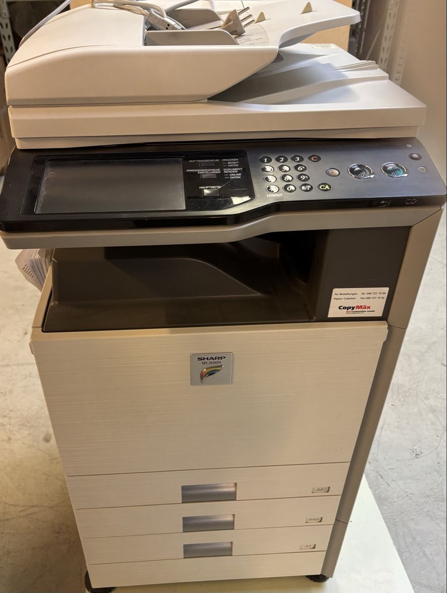 Sharp Stampanti: Sharp MX 2600N, Multifunktionsgerät Defekt! – Difettoso da Birmensdorf ZH venduto da Gaby2022 1