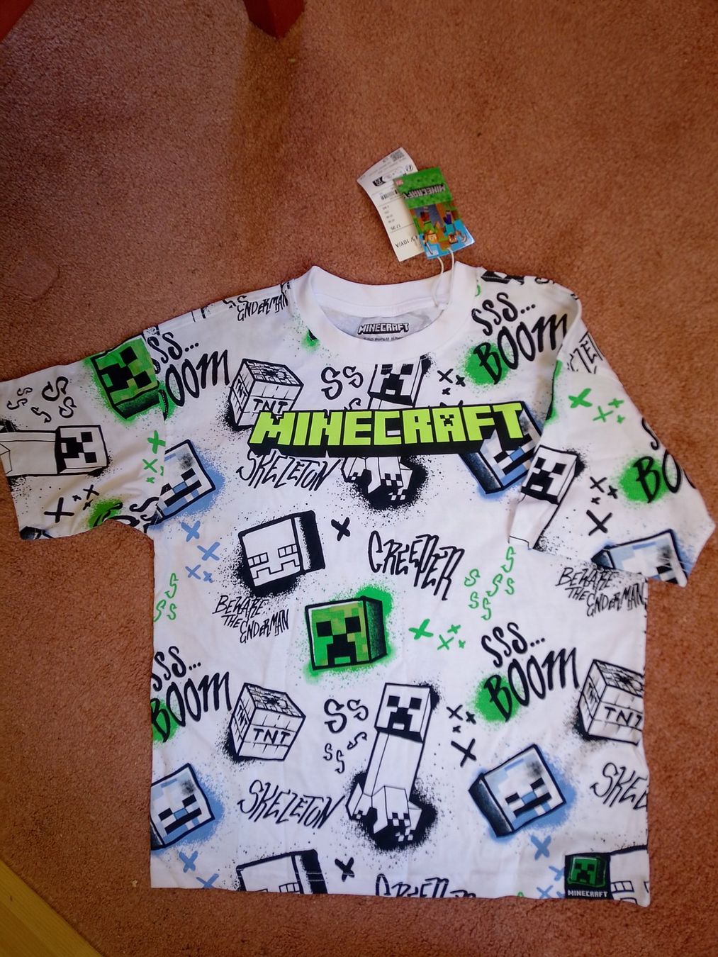 Camicie, T-shirt & Polo: T-shirt Minecraft neuf 140 – Nuovo e nell'imballaggio originale da Fribourg venduto da mar_z757