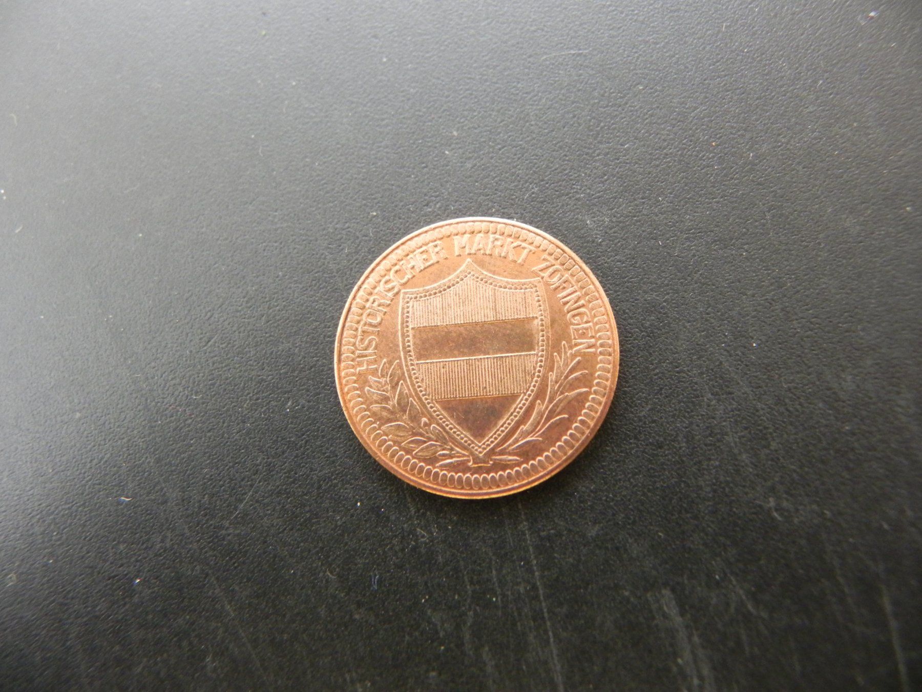 Médailles: Medaille Zofingen 1 Batzen 1987 – D'occasion à Biel/Bienne par Gogolozi 1