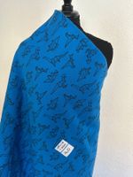Alpenfleece mit Dino 1,25 m x 1,6 m + Reststück