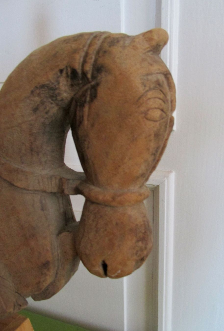 Sculture & Statue: Geschnitzte Holzfigur: stilisierte Pferdefigur – Usato da Winterthur venduto da mat_q5d5 4