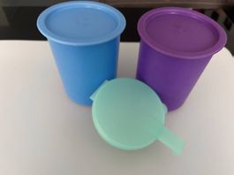 Tupperware Boxen & Vergiss mein nicht