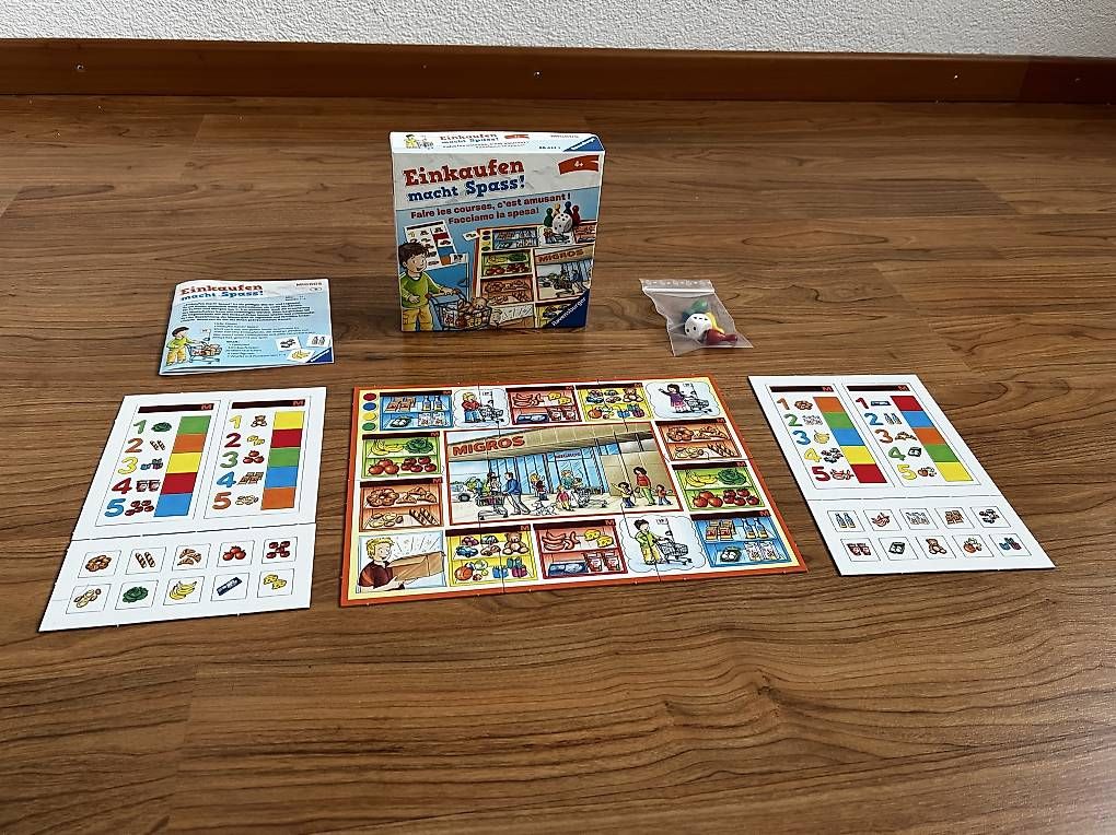 Spiele: Ravensburger Einkaufen macht Spass – Gebraucht aus Eglisau von Clint4