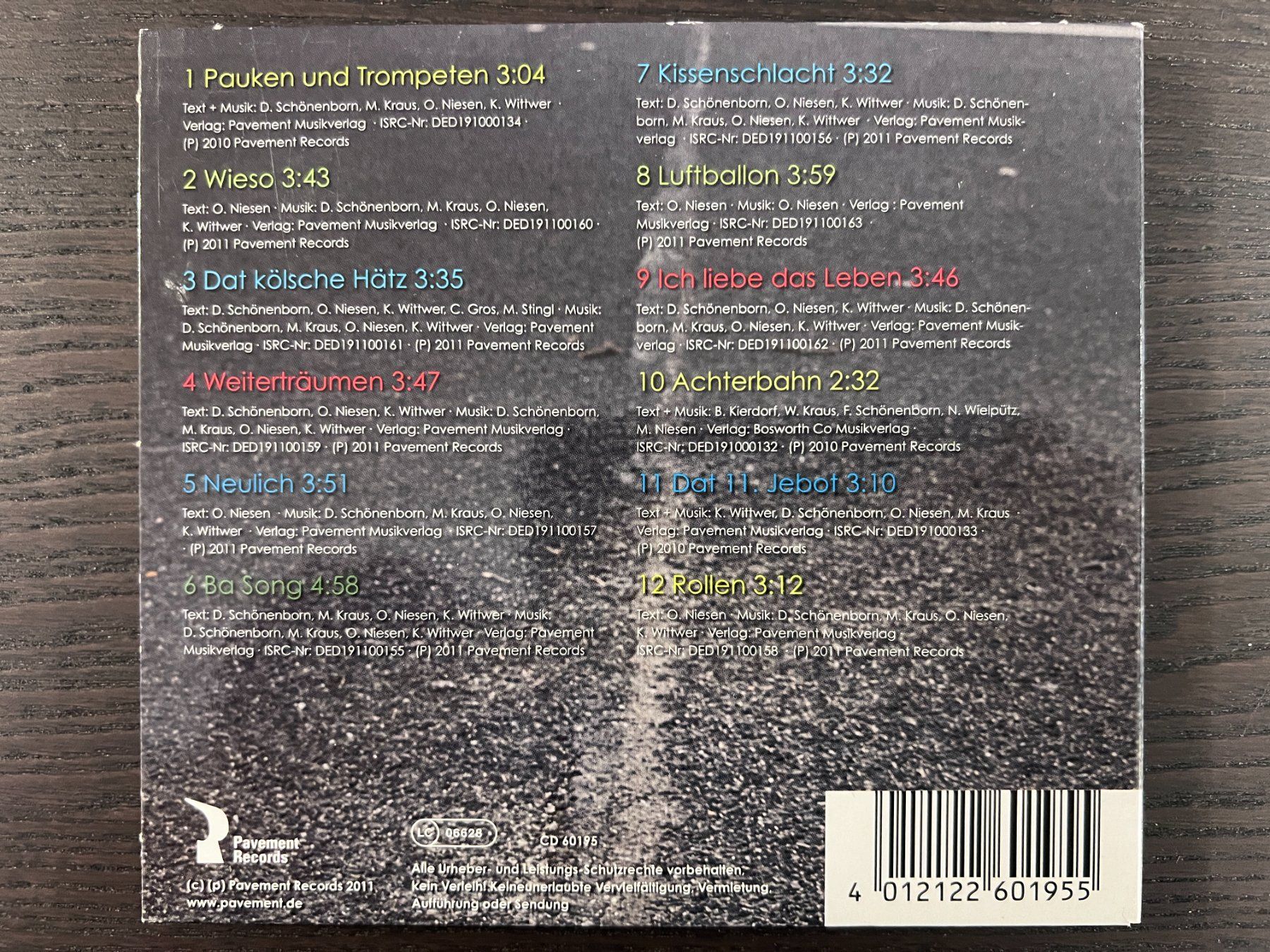 CD: Cat Ballou - Neulich – Usato da Zürich venduto da MusikFreunde 1