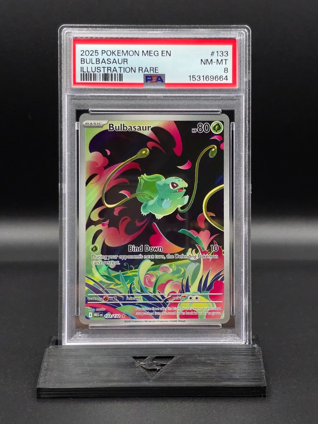 Pokémon Carte collezionabili: Bulbasaur #133 Mega Evolution MEG PSA 8 / 🇬🇧 – Usato da COINTRIN venduto da sanctuary-collectors