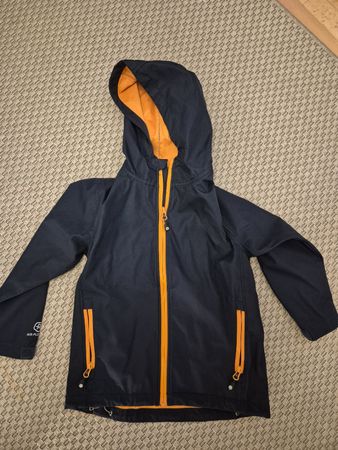 Kinder Softshelljacke Color Kids blau orange Gr. 122