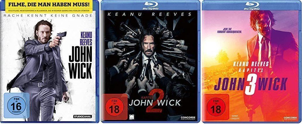 Tous les DVDs: John Wick -  1-3 – Neuf (Voir description) à Waldenburg par Gonzo8