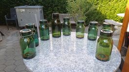 9 Bülacher Einmachgläser