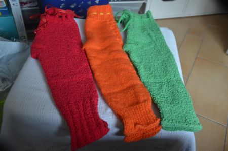 TAILLE 80 - 3 PAAR HOSE NEU - HANDARBEIT