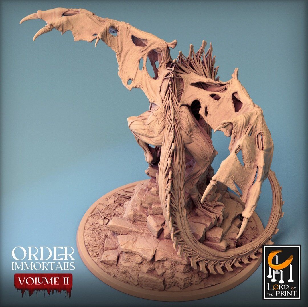 Statuette: Untoter Zombie Drache Warhammer D&D Resin – Nuovo (secondo la descrizione) da Basel venduto da BebbiFett 2