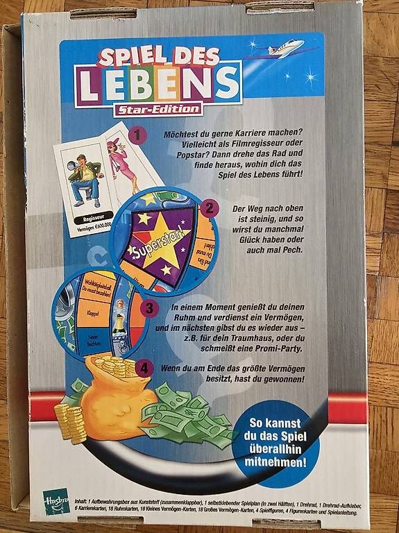 Giochi: Reise Spiel des Lebens Star-Edition – Usato da Allschwil venduto da aes_n27w 1