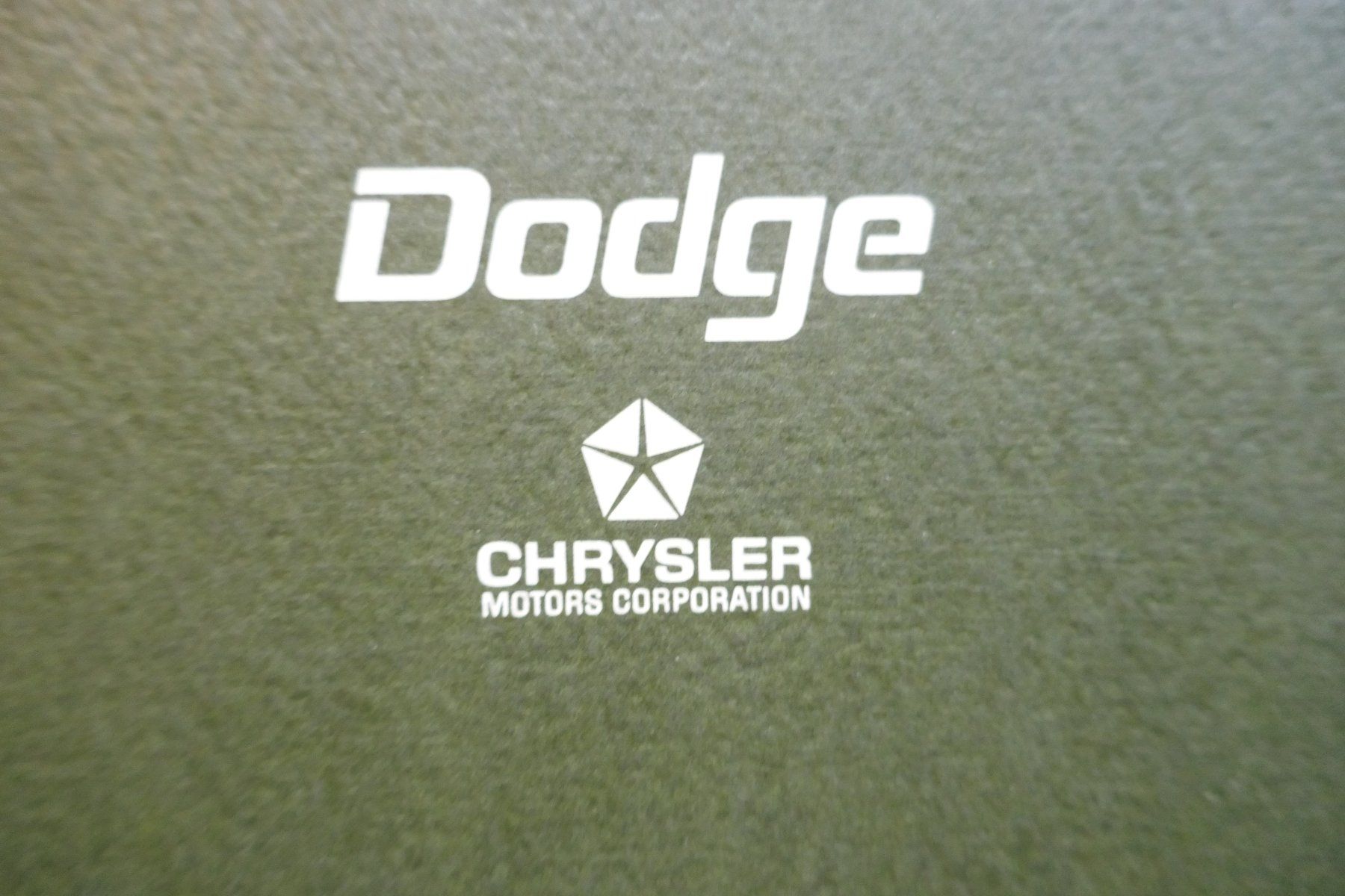 Dodge Documenti: DODGE Monaco   Originalprospekt – Usato da Madiswil venduto da ML911 6