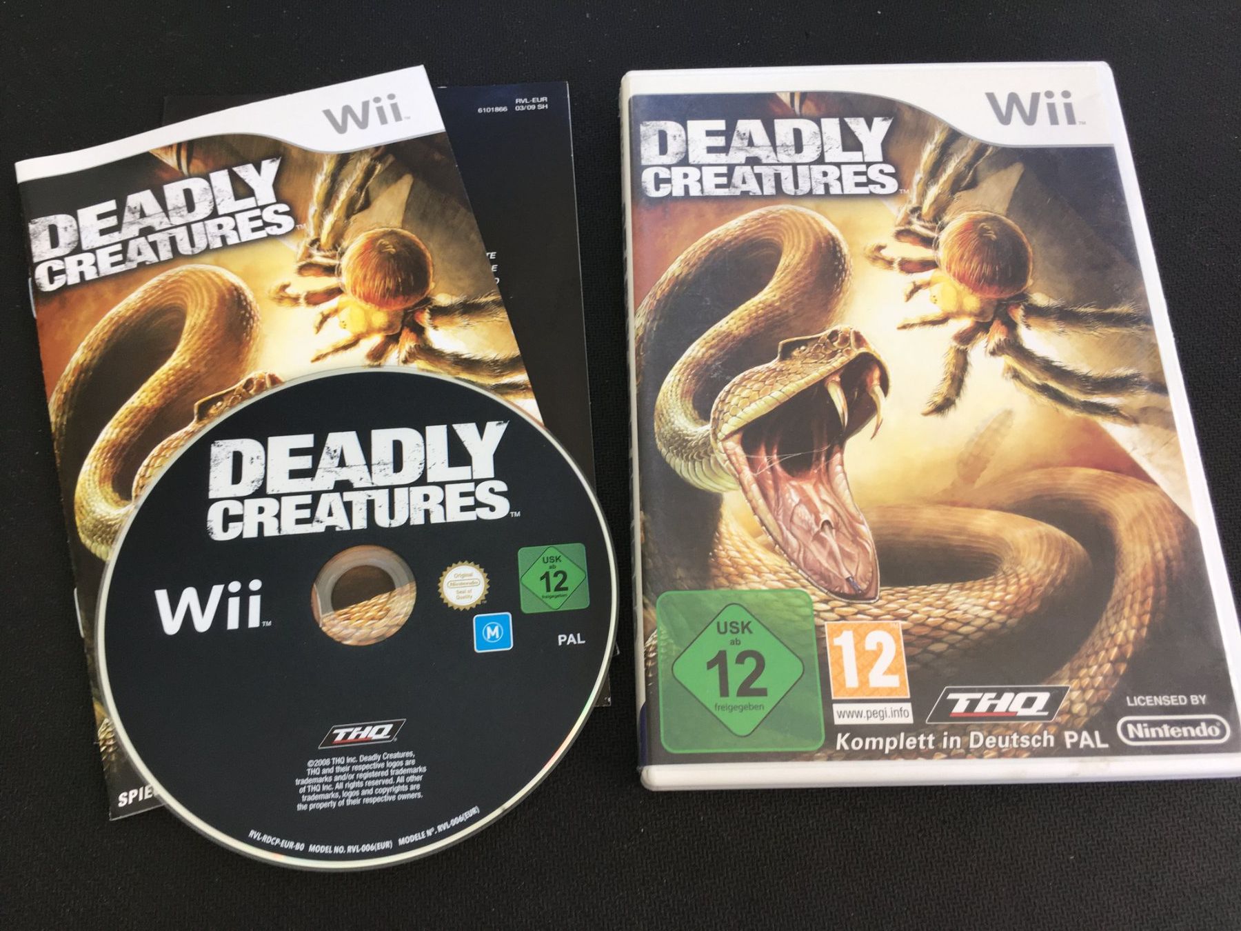Nintendo Spiele: Deadly Creatures - Nintendo Wii – Gebraucht aus St.Gallen von Punktchen01
