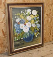 Kunst Still Leben v Breuninger  Amalie - Ölgemälde signiert