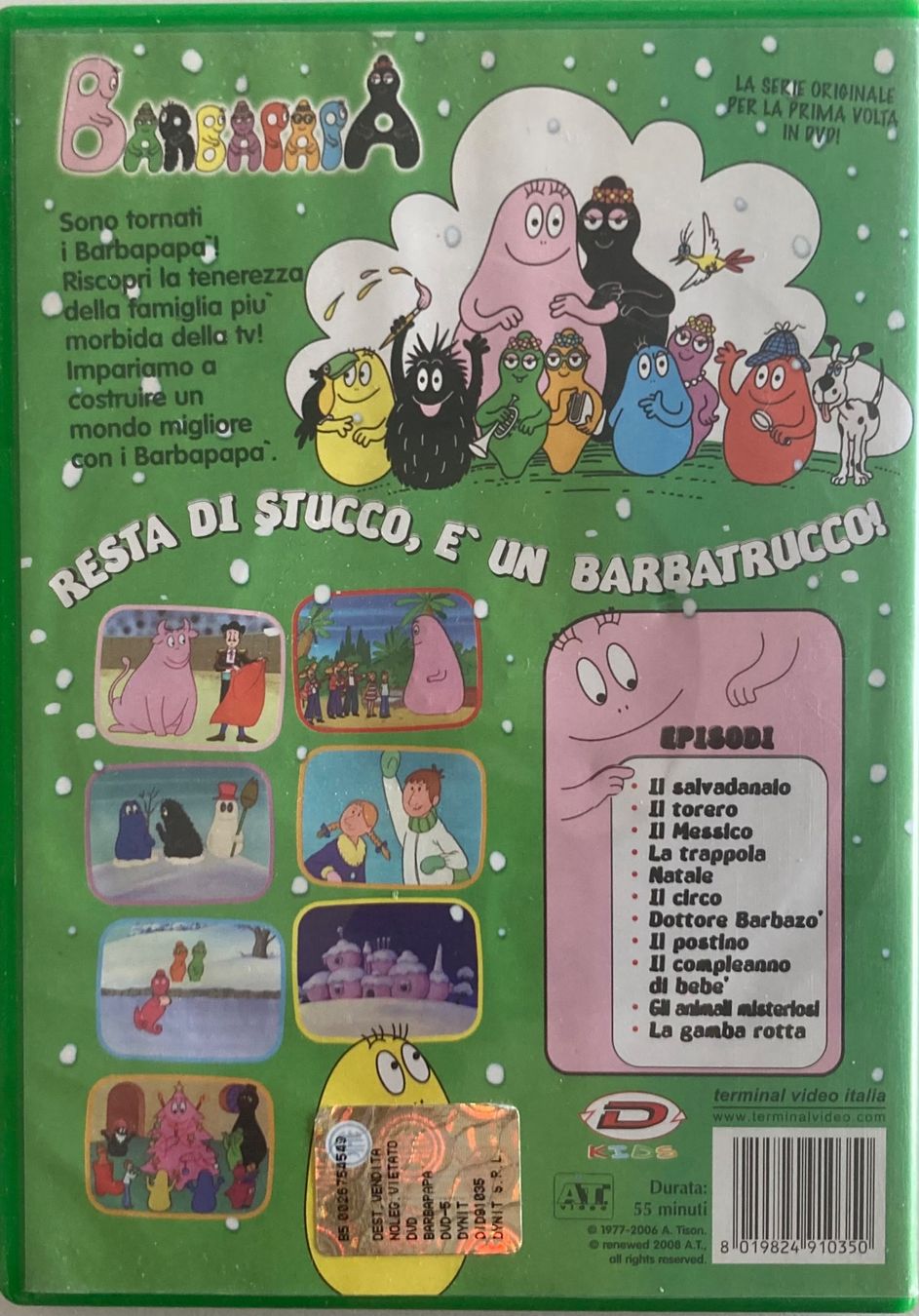 Tutti i DVDs: BARBAPAPA (BUON NATALE) – Usato da Poliez-Pittet venduto da Newtown-Records 1