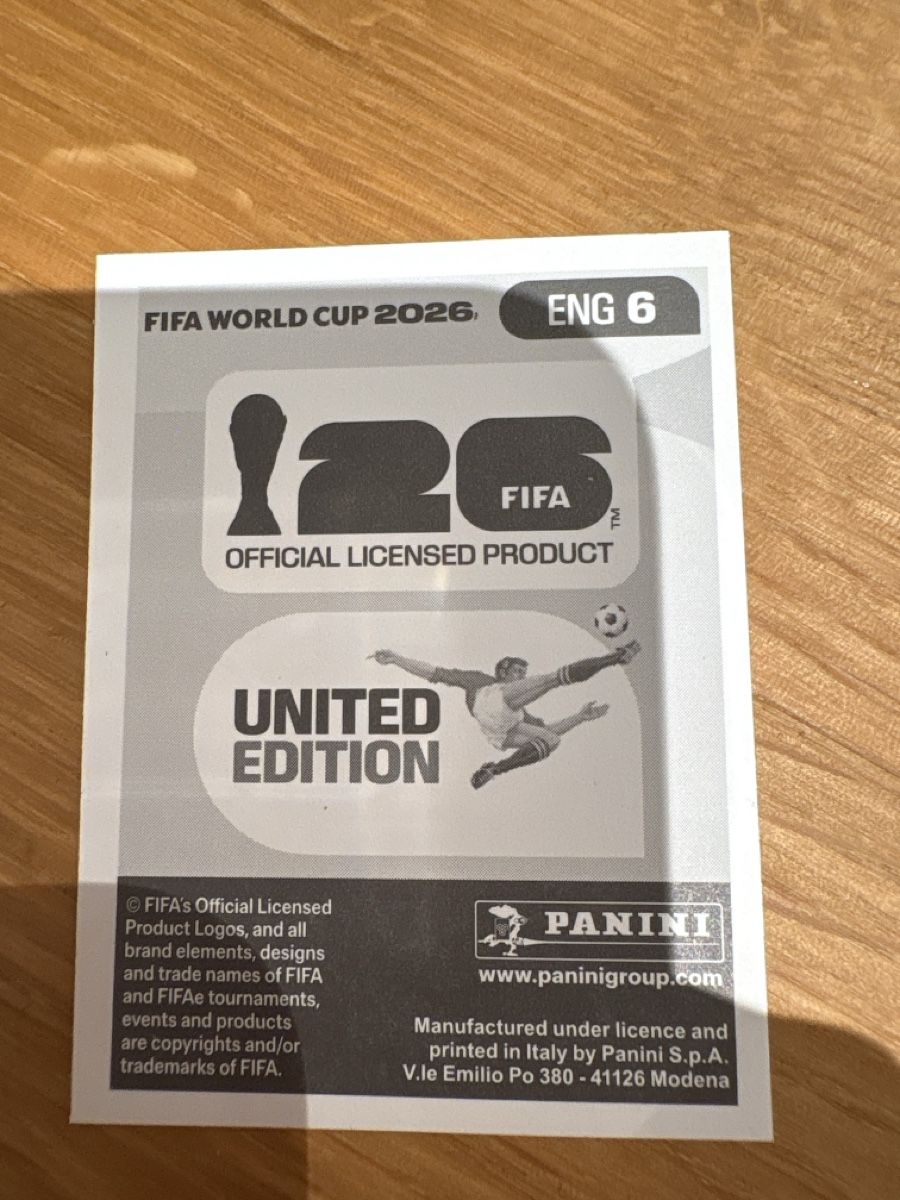 Panini Carte collezionabili: FIFA WORLD CUP 2026 Sticker ENG 6 ENG6 Alexander-Arnold – Nuovo (secondo la descrizione) da Zürich venduto da alivasalli 1