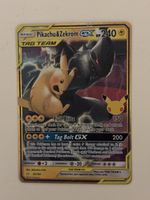 Carte Pokémon PIKACHU&ZEKROM c30