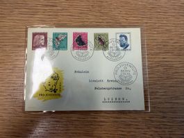 Ilustrierter Pro Juventute FDC 1.12.1953 Bern