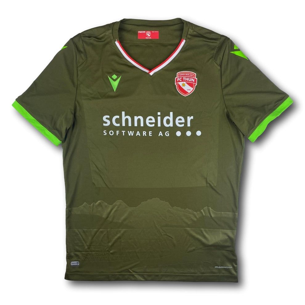 FC Thun Leibchen & Hosen: FC Thun - 2020-21 - Auswärts - XL - Macron – Gebraucht aus Bolligen von ToTheJerseyEquipment