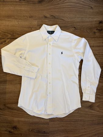 Hemd Ralph Lauren Custom Fit weiss Grösse M wie neu