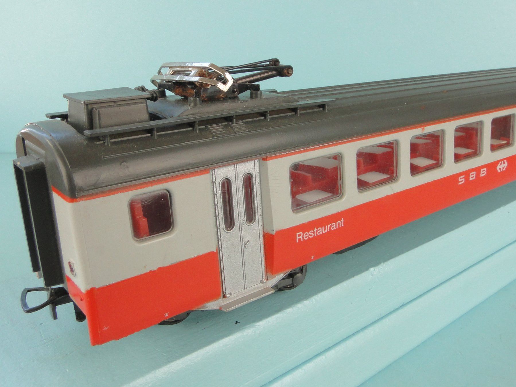 Liliput Modellini di ferrovie: Liliput 886 50 Swiss Expr. Restaurant – Usato da Bülach venduto da cann11 1