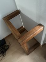 Massivholz Beistelltisch