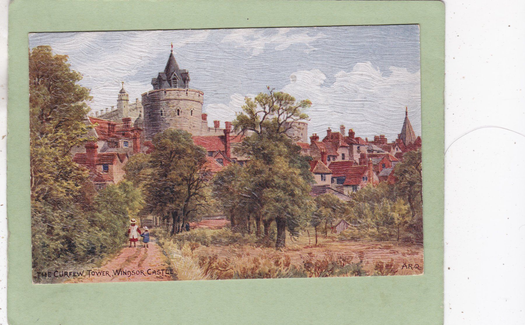 Cartoline postali: England The Curfew Tower Windsor Castle – Usato da Herisau venduto da Lisegrat2008