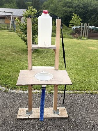 Frischwasser Stelle Camping