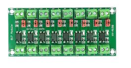 8 Kanal Optokoppler Board optisch isoliertes Modul 3.6-24V
