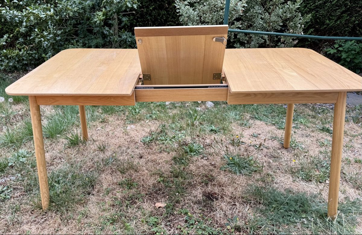 Tavoli: Table à manger extensible de 120 à 162 cm – Usato da La Tour-de-Peilz venduto da 3RST 2