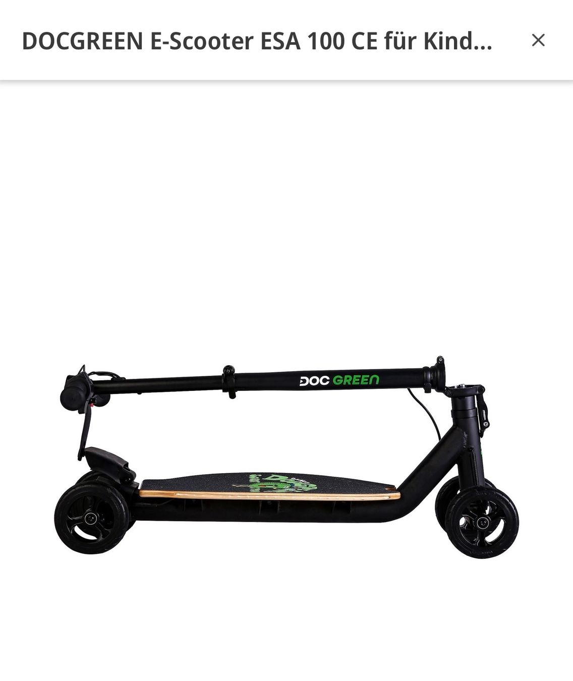 Scooters: Scooter für Kinde Docgreen – Neu (gemäss Beschreibung) aus Grabs von mayram27 3