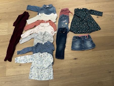 Mädchen Kleiderpaket Grösse 86