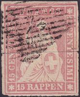 24B (24B1) weissrandig MIT KLISCHEEFEHLER +Bogenrand! 140.-+