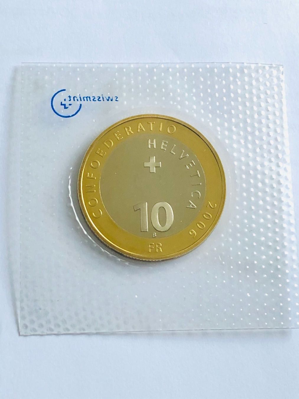 Tutti le monete: 10 Fr. Piz Bernina – Nuovo e nell'imballaggio originale da Reichenburg venduto da Strok10 1