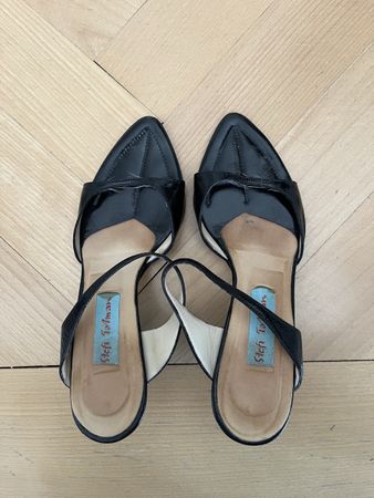 Lacksandalen von Stefi Talman Grösse 36