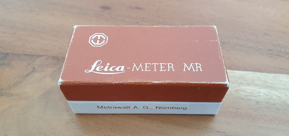Leica Appareil photo: Leica Meter MR-4 original rar Schwarz Painting neu mit OVP – Neuf avec emballage d'origine à Zürich par Leica.C89