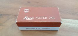 Leica Meter MR-4 original rar Schwarz Painting neu mit OVP
